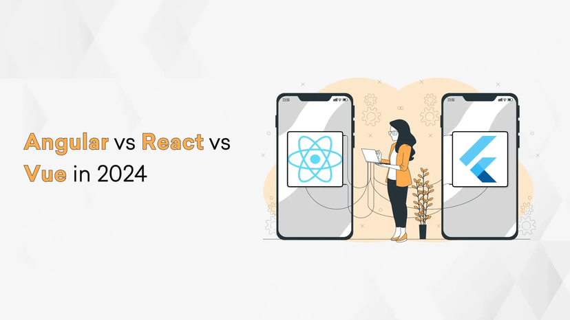 Angular vs React vs Vue in 2024 Comparison Decoded - F22 Labs