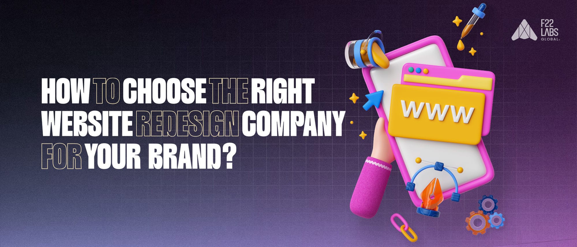 How To Choose the Right Website Redesign Company for Your Brand? Hero