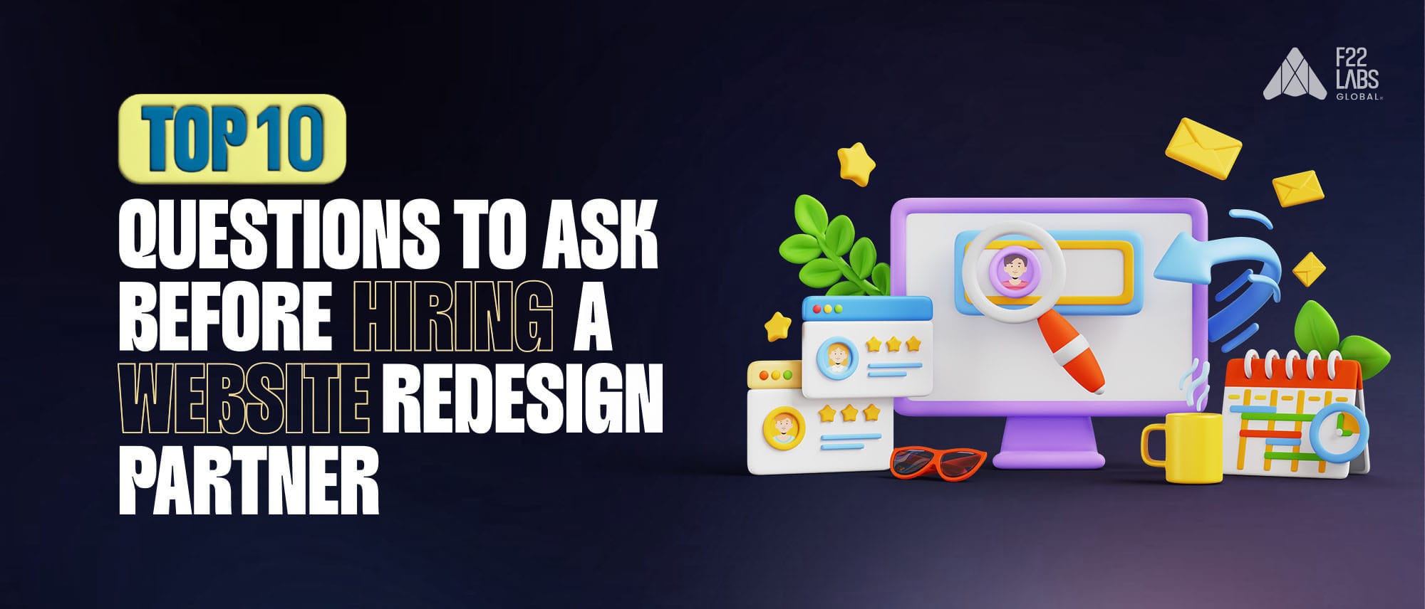 Top 10 Questions to Ask Before Hiring a Website Redesign Partner Hero