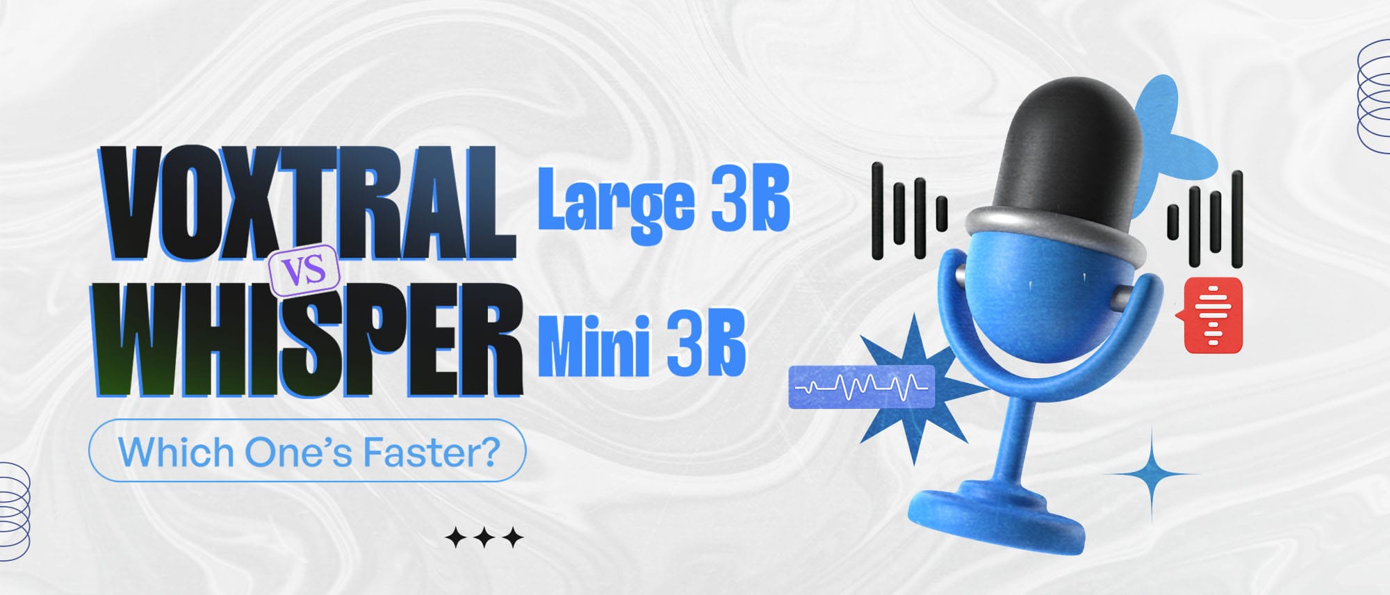 Voxtral-Mini 3B vs Whisper Large V3: Which One’s Faster? Hero