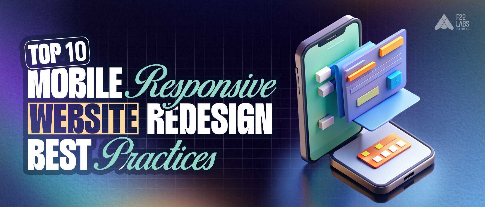 Top 10 Mobile Responsive Website Redesign Best Practices Hero