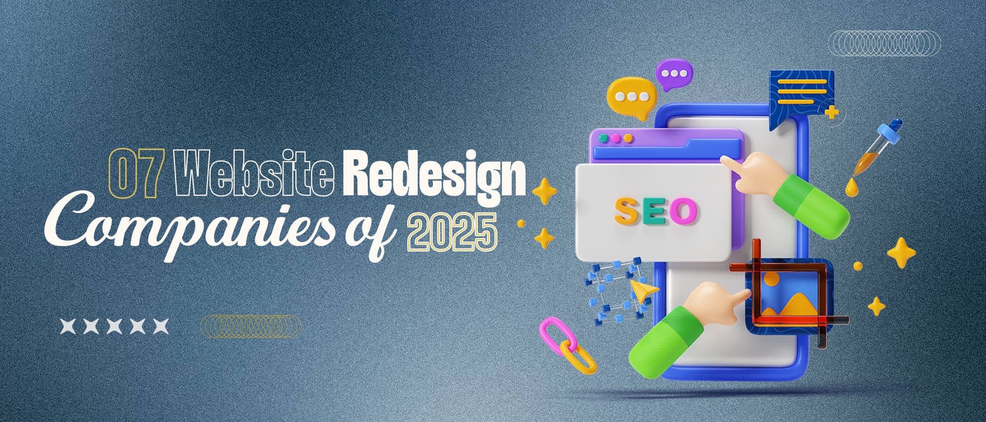 7 Website Redesign Companies of 2025 Cover
