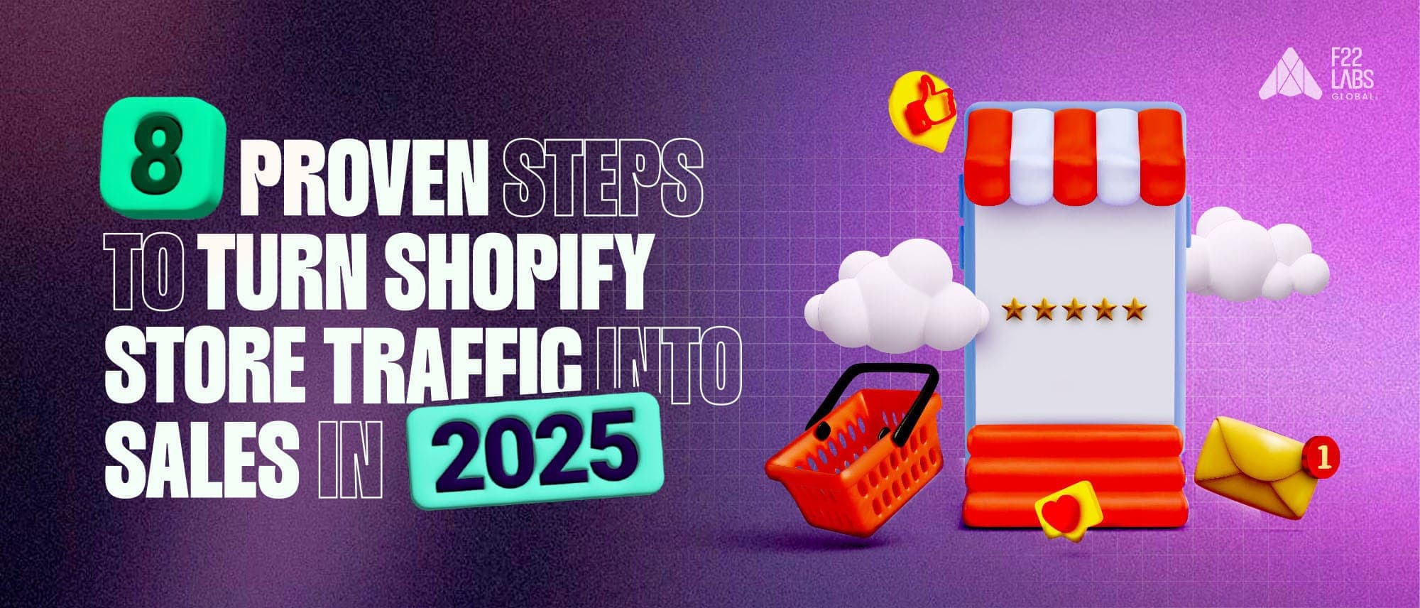 How To Turn Shopify Store Traffic to Sales in 8 Steps in (2025) Cover