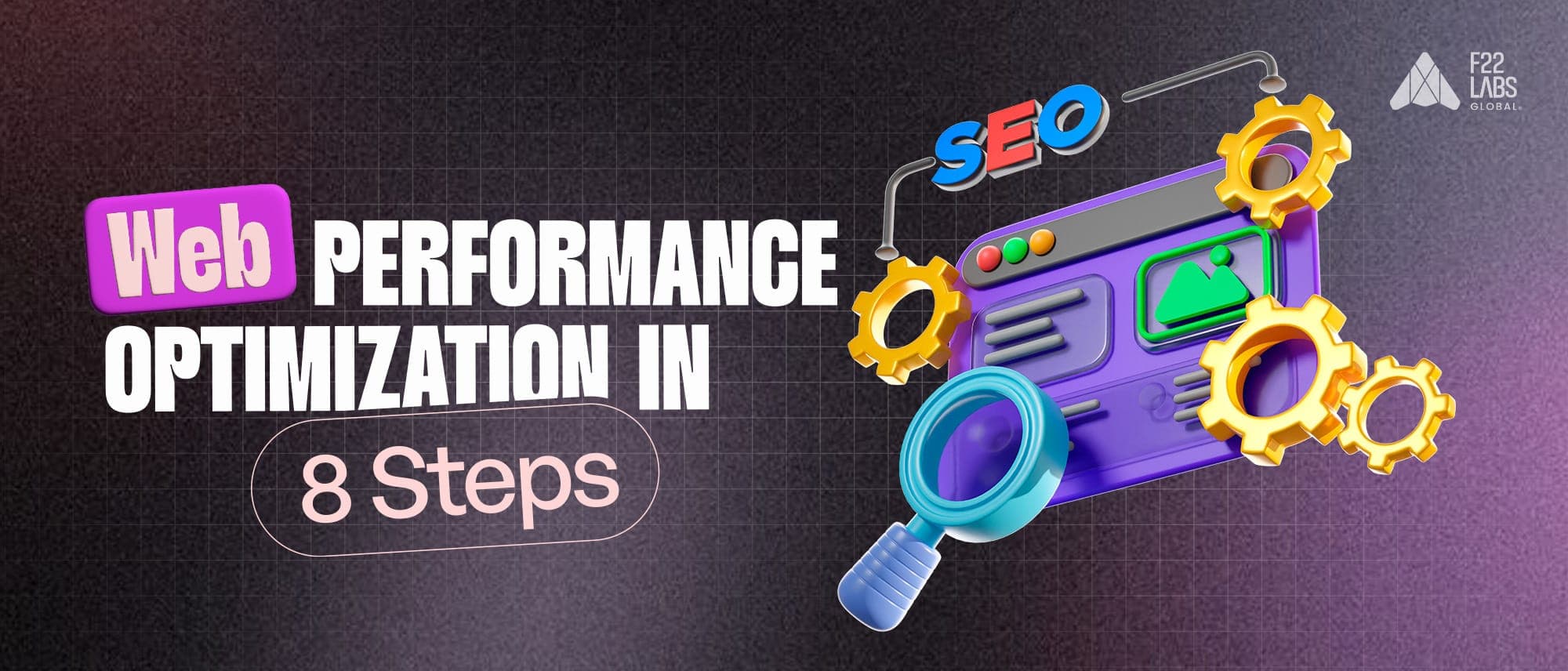 Web Performance Optimization in 8 Steps Cover
