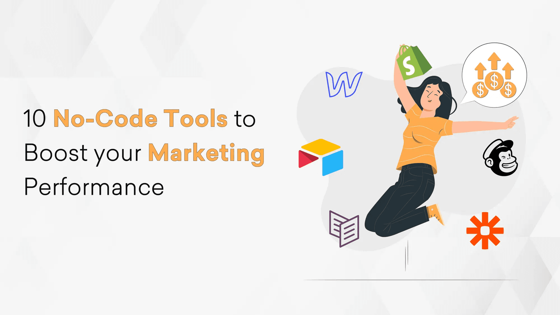 10 No-Code Tools to Boost Your Marketing Performance Cover