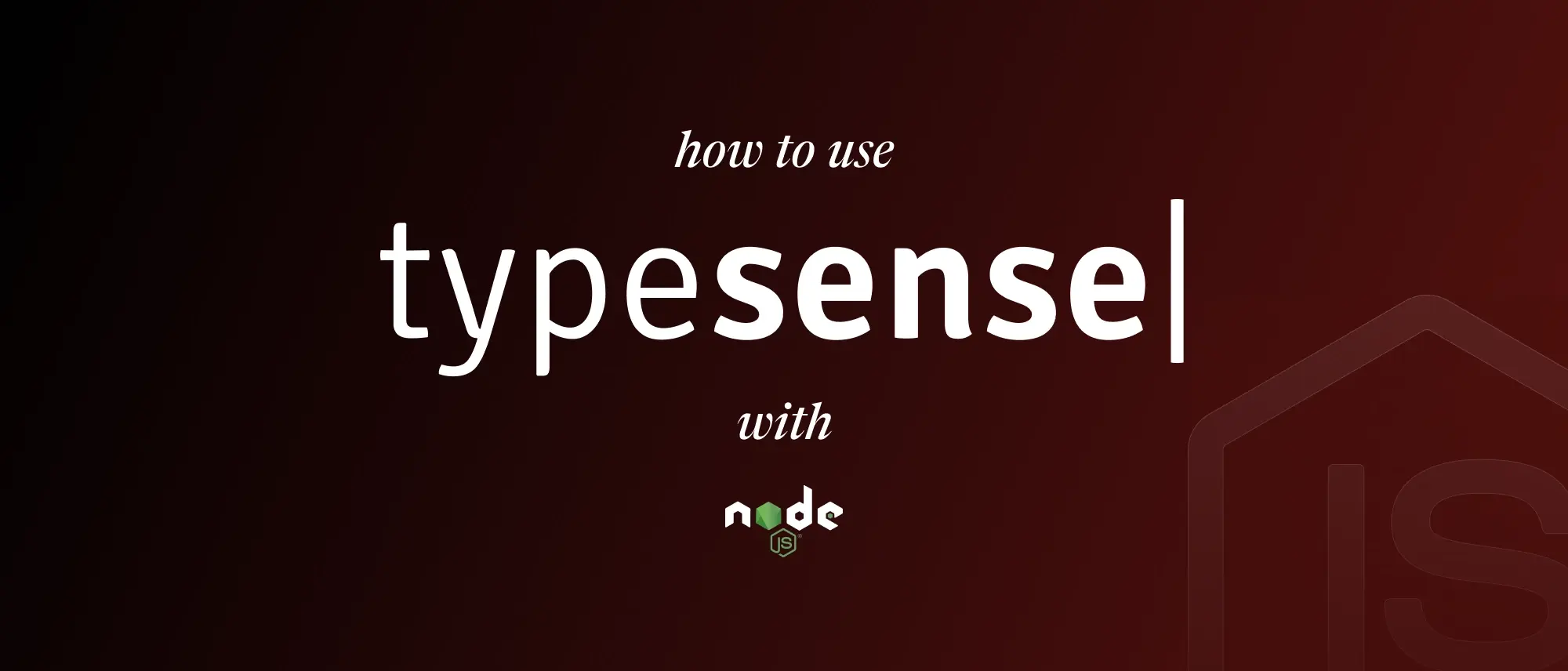 How To Use Typesense with Node.js Hero