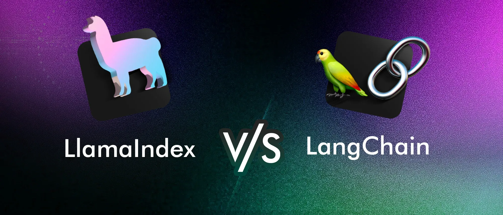 LangChain vs LlamaIndex: Detailed Comparison Guide Hero