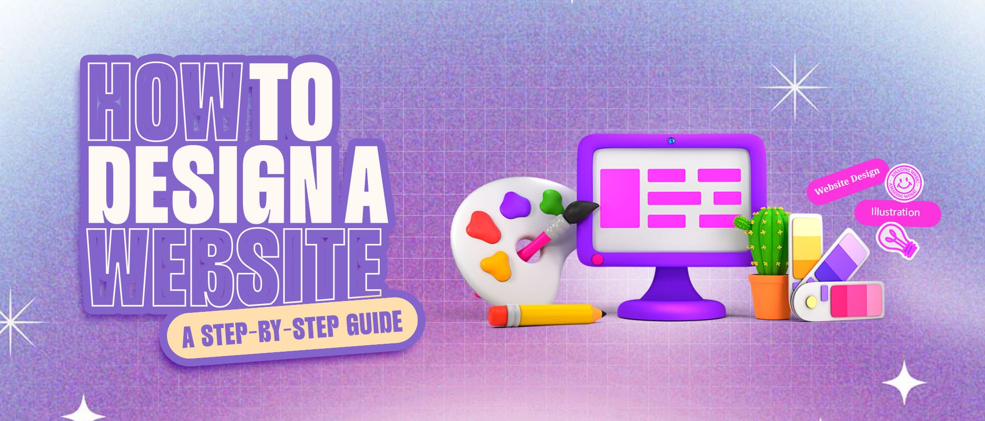 How to Design a Website: A Step-by-Step Guide Hero