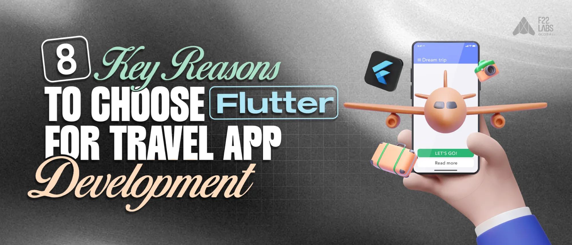8 Key Reasons to Choose Flutter for Travel App Development Cover
