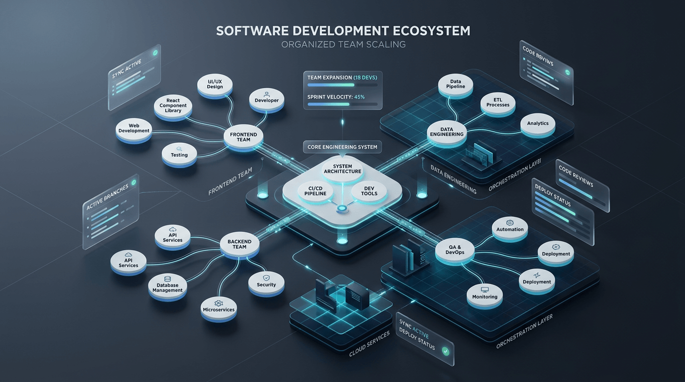 How to Scale a Software Development Team: A Practical Guide for 2026 Hero