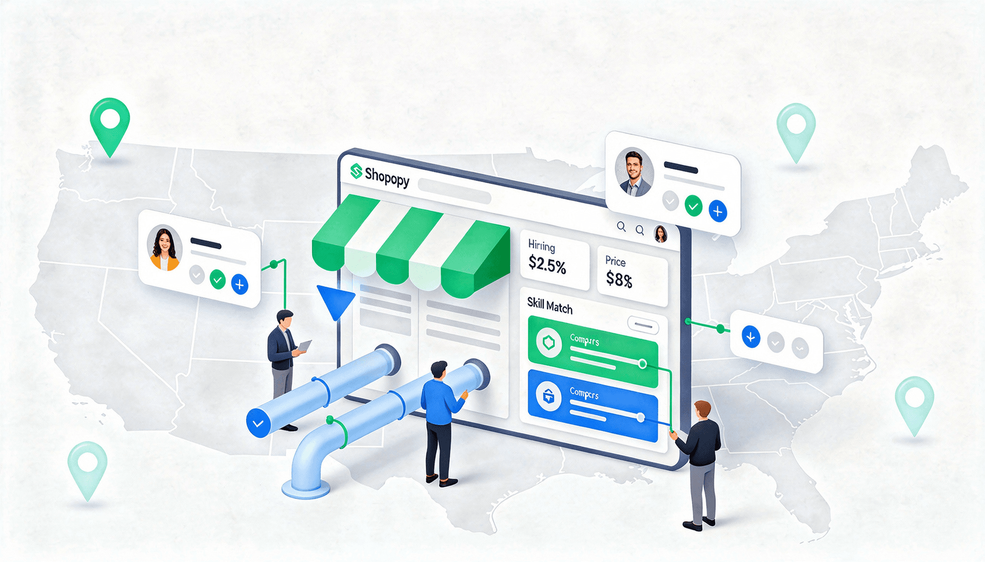 How To Hire Shopify Developers in the USA at an Affordable Rate? Cover