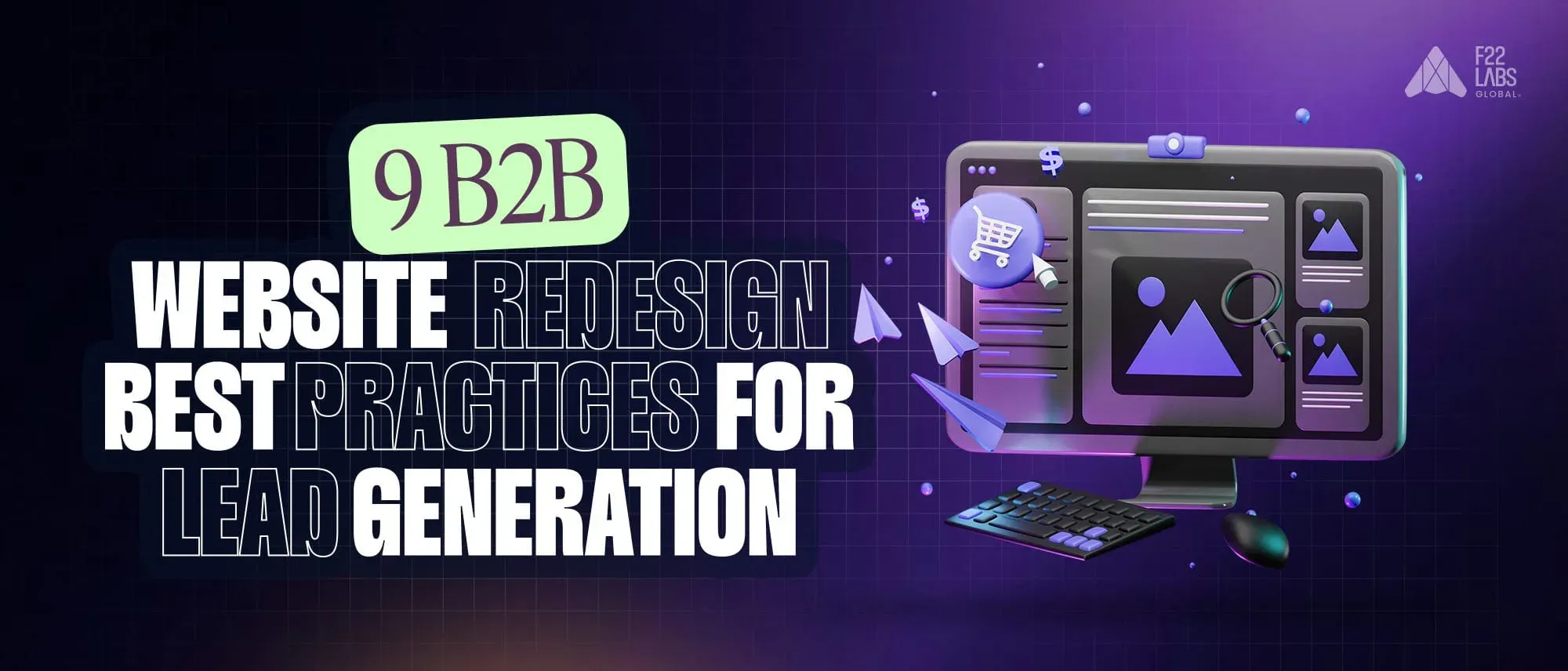 9 B2B Website Redesign Best Practices for Lead Generation Cover