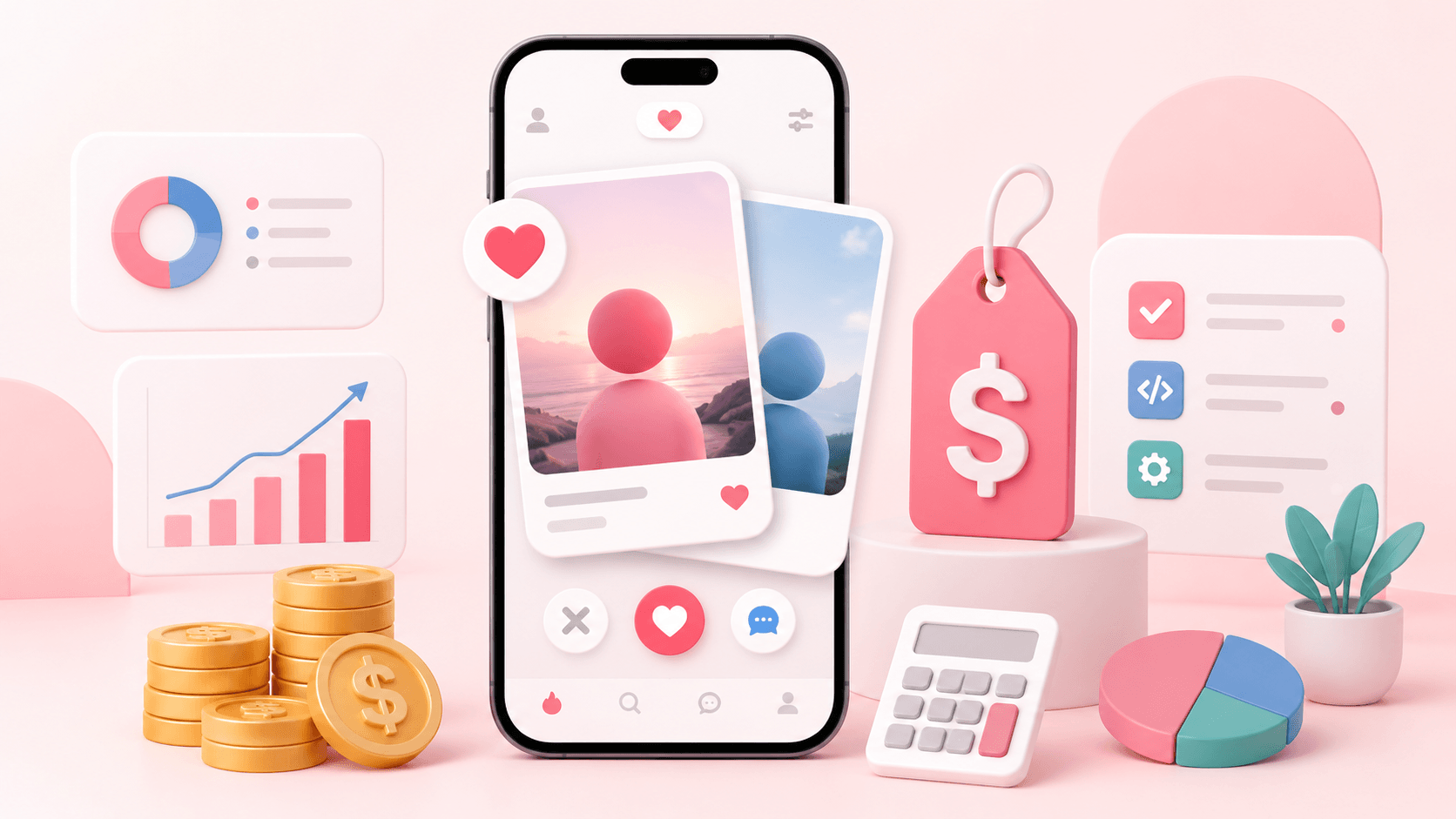 Dating App Development Cost (like Tinder)? Hero
