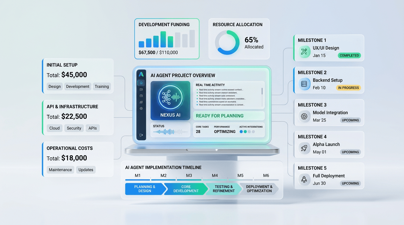 How Much Does It Cost to Build an AI Agent for Your Business? Hero