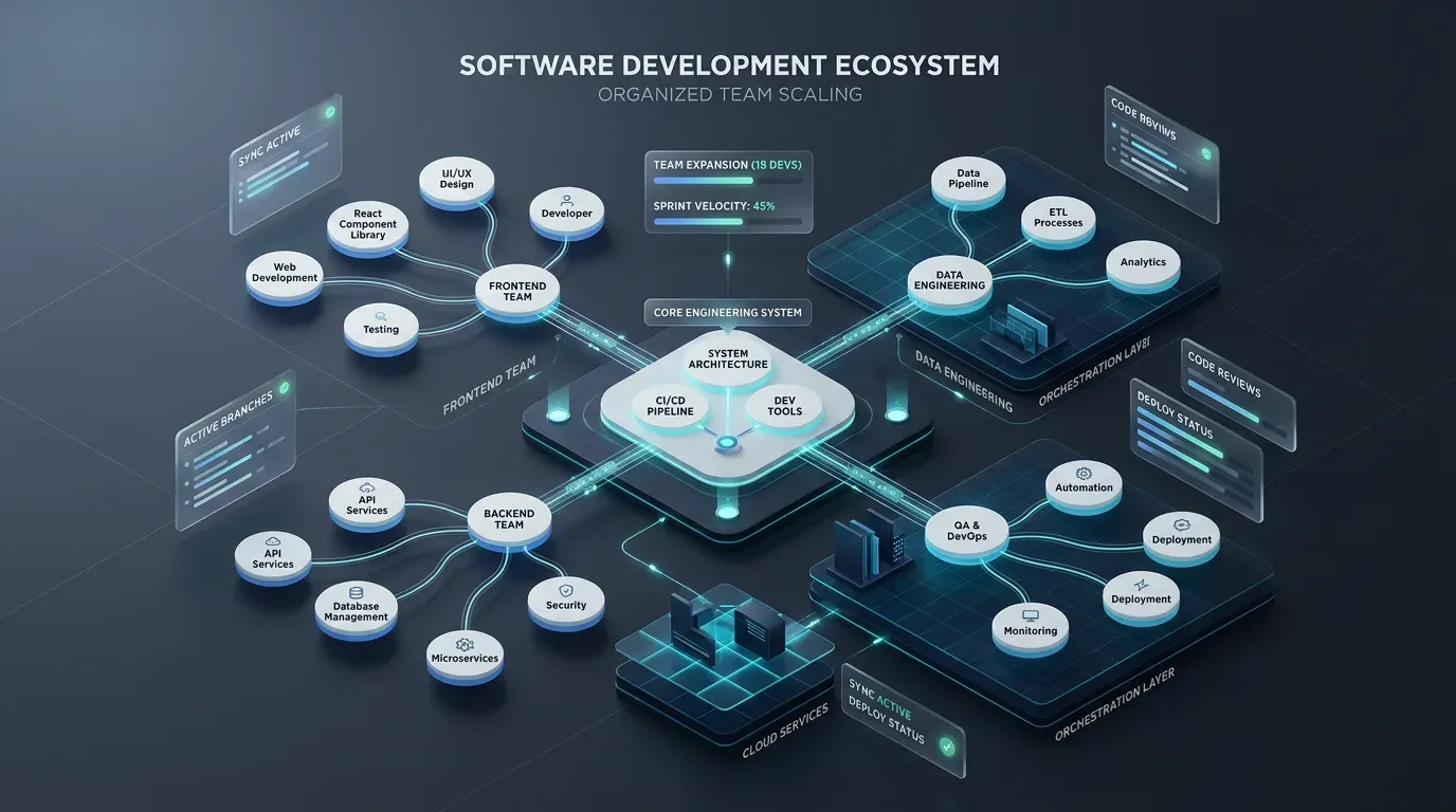 How to Scale a Software Development Team: A Practical Guide for 2026 Hero