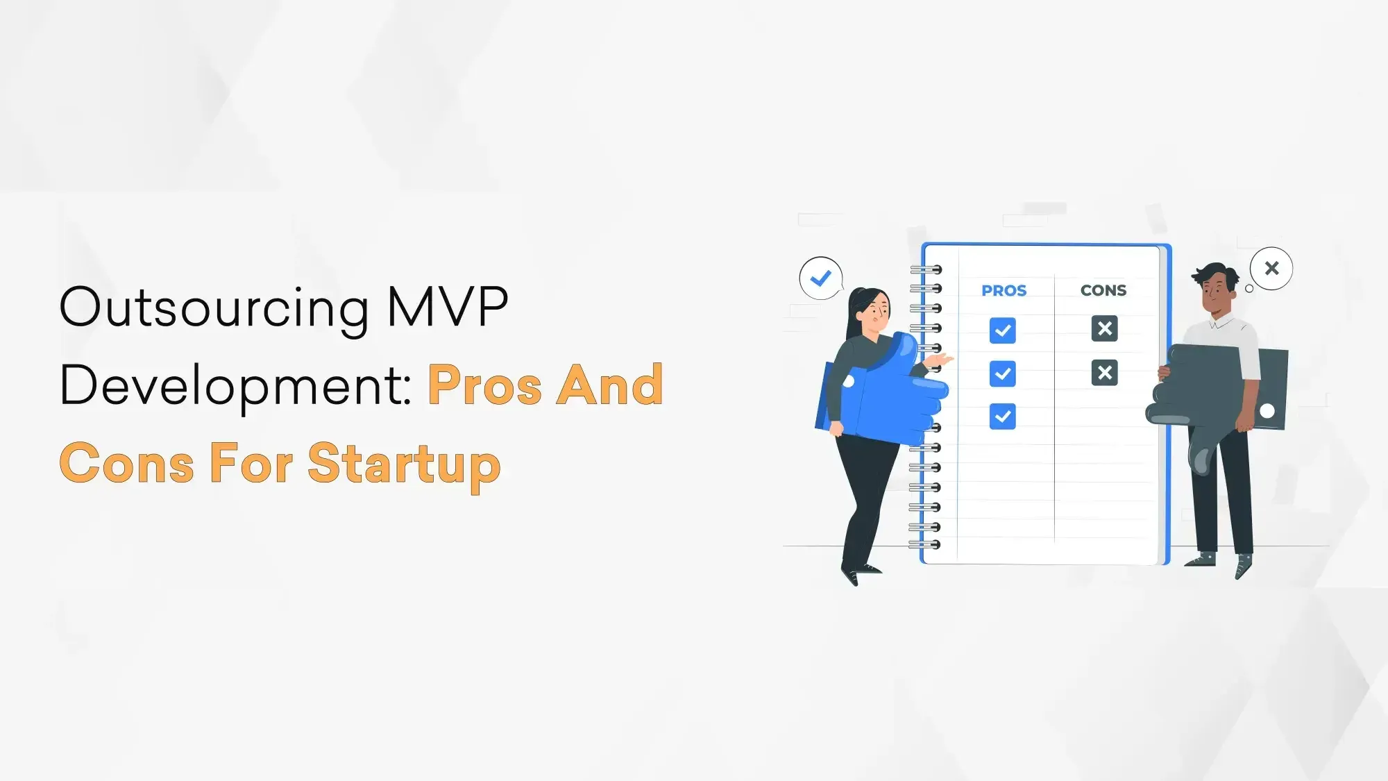 Outsourcing MVP Development: Pros And Cons for Startups Hero