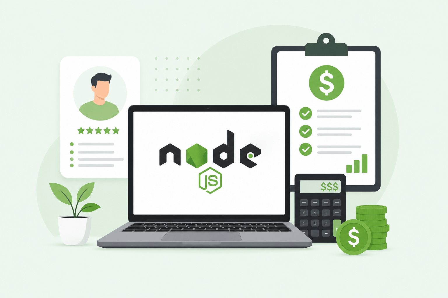 How Much Does It Cost To Hire a Node.js Developer? Hero